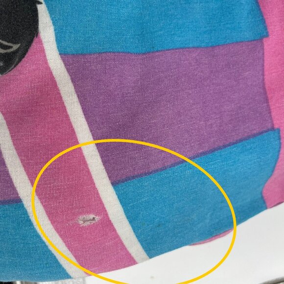 Vintage Disney Hunchback Of Notre Dame Comforter FLAWS Esmeralda Quasimodo 90s - Picture 15 of 16